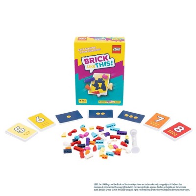 Asmodee Brick Like This Board Game: Party Game, 2-8 Players, 15-Minute Play, Problem Solving, Includes Cards & Timer, 4 of 8