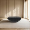 Royal Hampton Coffee Table | 36" Square Top | Handcrafted Rounded Drum Base | Mango Wood - 4 of 4