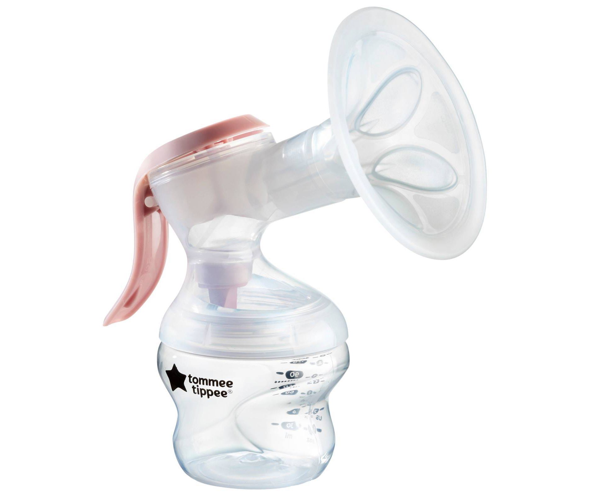 Tommee Tippee Made for Me Single Manual Breast Pump Wireless and Portable Breastfeeding