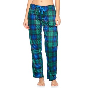 Ashford & Brooks Women's Plush Mink Fleece Pajama Sleep Pants - 1 of 4