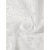 INSPIRE CHIC Women's Tie Front Ruffled Hem Floral Lace Sheer Crop Bolero Shrug - 4 of 4