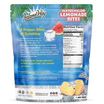Island Way Watermelon Lemonade Bites - 8oz