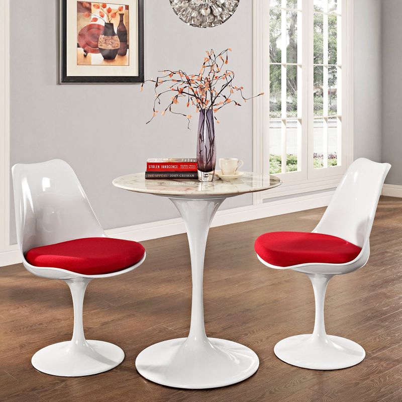 Lippa Round Artificial Marble Dining Table - Modway, 2 of 7