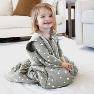 günamüna® Baby Bamboo Rayon with DIAPER-ZiPPER Sleep Bag 2.6 TOG - Shine - 1 of 3