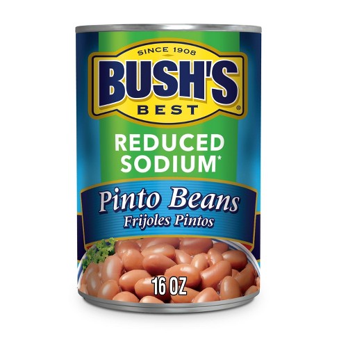 Bush's Reduced Sodium Pinto Beans - 16oz - image 1 of 4