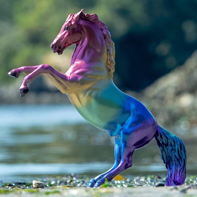 Jewels Rainbow Decorator Metallic Stallion Figurine