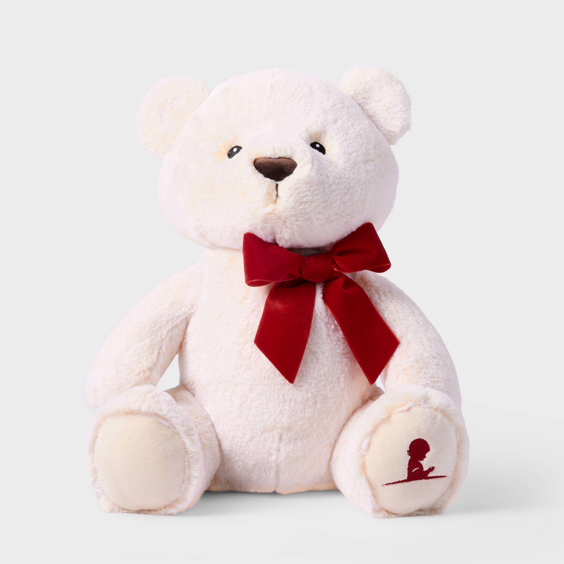Holiday 2026 St. Jude Bear 12.5" - Ivory Gigglescape™