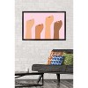 Trends International Women Raised Fist Framed Wall Poster Prints - 2 of 4