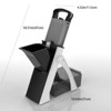 Manual Kitchen Slicer, Multi-purpose Vegetable Slicer, No need to change blades for shredding, slicing, dicing, Potato Slicer, French Fry Cutter - 3 of 4