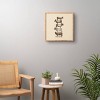 Florent Bodart Cow Cow Nuts Framed Wall Art Poster Print Brown - Deny Designs - 3 of 3