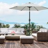 Vynxaria 7.5ft Patio Umbrella with Crank & Tilt - UV-Resistant & Durable for Outdoor Use - 4 of 4