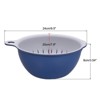 Unique Bargains Kitchen Strainer Colander Bowl Set Small Double Layer Drain Basket - 3 of 3