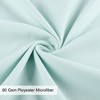PiccoCasa Long Soft 90 Gsm Microfiber Zipper Closure Body Pillowcases - 3 of 3