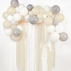 PartyWoo Crepe Paper Streamers White Sand Beige Cream Ivory 4 Rolls 328 ft 1.8 Inch x 82 Ft Rolls - 2 of 4