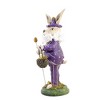 Charles Mcclenning 11.0 Inch Augustus Easter Spring Rabbit Bunny Figurines - 4 of 4