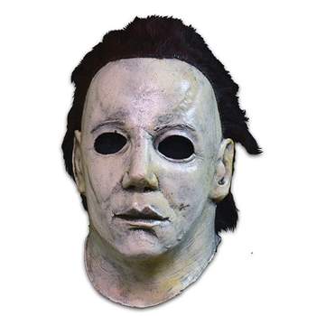 Mens Haloween The Curse of Michael Myers Costume Mask - 13 in. - White