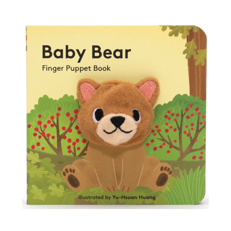 Baby Bear: Finger Puppet Book - (Baby Animal Finger Puppets) by  Chronicle Books (Board Book), 1 of 2
