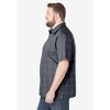 KingSize Short Sleeve Printed Sport Shirt - 4 of 4