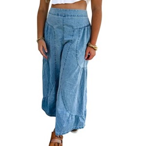 Women's The Libby Palazzo Jeans - BLAKELEY - 1 of 3