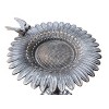34" Metal Sunflower BirdBath - Antique Pewter - Oakland Living: Freestanding, Weather-Resistant - 3 of 4