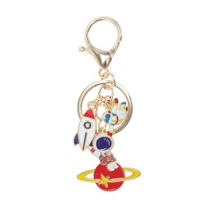 Unique Bargains Astronaut Handbag Charms Keychains 1 Pc - 1 of 4