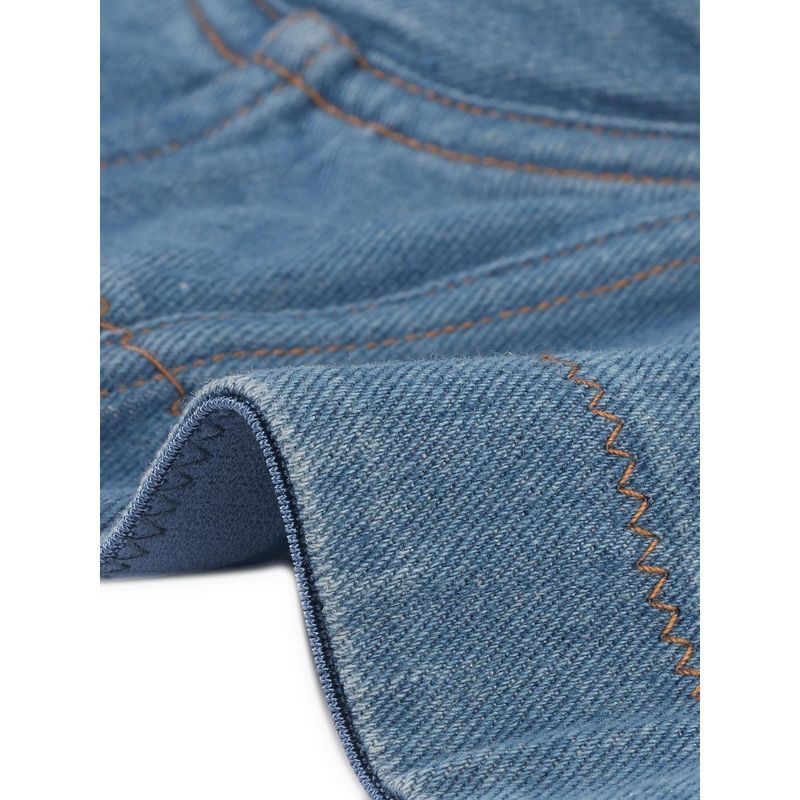 Allegra K Women's Push-Up Sleeveless Jeans Corset Crop Bustier Cami, 5 of 6