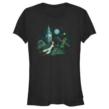 Boy\'s Peter Pan & Wendy Animated Flying Scene T-shirt : Target