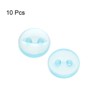 Unique Bargains Round Resin 2-Hole Fish Eye Craft Replacement Sewing Button 10 Pcs - 3 of 4