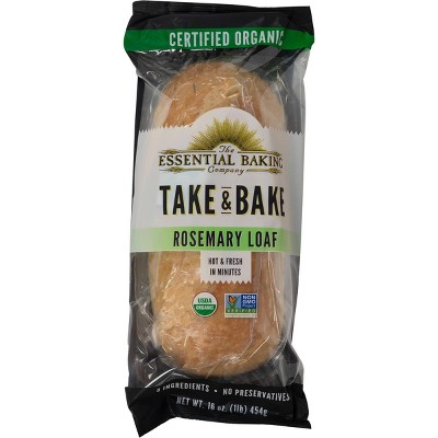 The Essential Baking Company Take & Bake Rosemary Bread - 16oz
