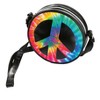 HalloweenCostumes.com  Women Women's Peace Sign Hipster Purse, Black/Blue/Red - 2 of 4