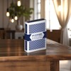 Slickblue Blue Playing Cards Deck, Plastic-Coated Paper, Poker Cards, Classic Style, 3.5"x2.5", Blue - 3 of 3