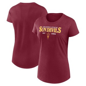 NCAA Arizona State Sun Devils Women's Relaxed T-Shirt - 1 of 3