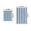 Home Weavers Orion Collection 100% Cotton Bathroom Rug, Non Slip Bath Mat Water Absorbent Soft Shaggy Mat Machine Washable - 3 of 4