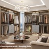 Besiost Closet System with 4 Hanging Rods - 3 of 4