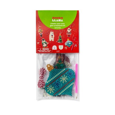 6pk Gem Art Ornament DIY Kit - Mondo Llama™