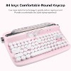 MaseiKar Wireless Typewriter Keyboard, Bluetooth Connection, Cute Retro Aesthetic Design with Integrated Stand for Tablet, Phone, PC, Win/Mac - 3 of 4