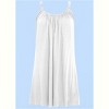 VENUS Womens Gathered Neckline Dress  -  S, White - 3 of 3
