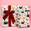 Big Dot of Happiness Cat Christmas Wrapping Paper, Pets Holiday Gift Wrap Roll, Funny Kitty Cat Christmas Gift Paper, 24 in x 7 feet, 1 Roll - 2 of 4