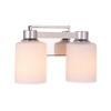 Craftmade Lighting Bretton 2 - Light Vanity in  Polished Nickel - 3 of 4