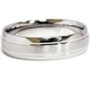 Pompeii3 Mens 950 Platinum 6mm Brushed Comfort Fit Wedding Band - Size 11 - 2 of 4