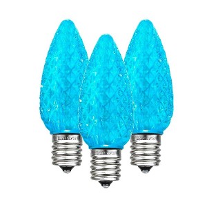 Novelty Lights C9 LED Faceted Christmas Replacement Bulbs Dimmable - 1 of 4