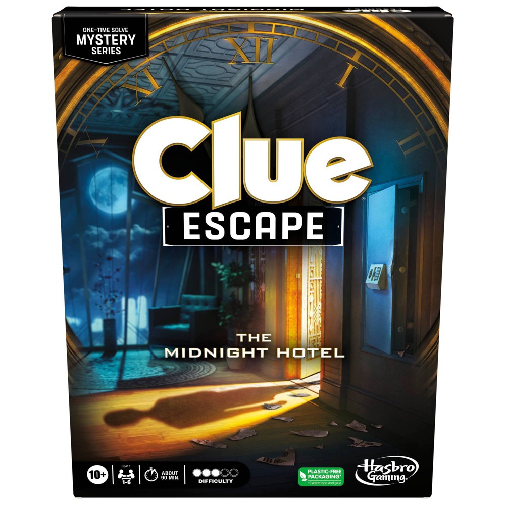 Photos - Board Game Hasbro Clue Escape: The Midnight Hotel  