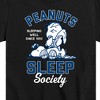 Boys' - Peanuts - Peanuts Sleep Society Short Sleeve Graphic T-Shirt - 2 of 4