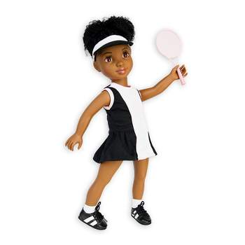 Healthy Roots Tennis Uniform Outfit for Dolls