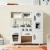 Costway Vintage Play Kitchen Pretend Kids Cooking Playset Toys w/Water Dispense - 2 of 4