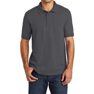 Mafoose Men's Core Blend Jersey Knit Polo Shirt - 1 of 4