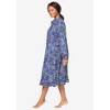 Only Necessities Cotton Flannel Print Short Gown - 4 of 4