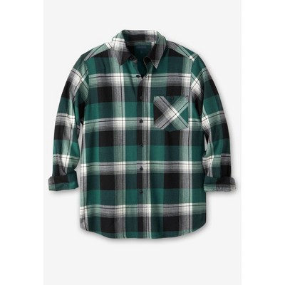 KingSize Stretch Flannel Shirt