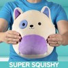 Squishmallows Original 8-Inch Taghi The Bull Terrier Dog Plush - Collectible Puppy Stuffed Animal Toy - Gift for Kids, Girls & Boys - 2 of 4