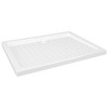VidaXL Shower Base Tray with Dots White 35.4 in.x27.6 in.x1.6 in. ABS - 2 of 4